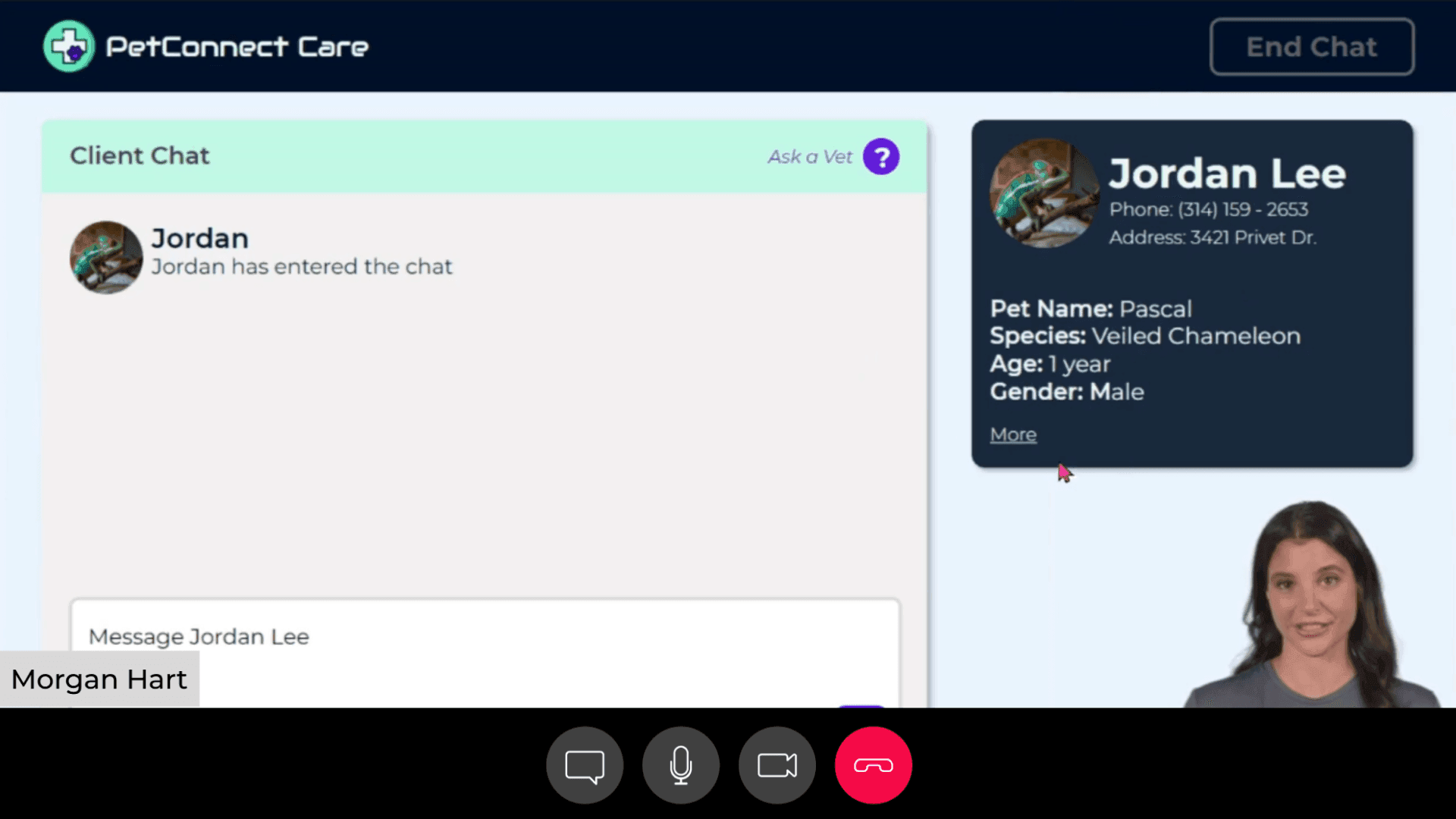 The Meet Morgan onboarding sequence that orients learners to the interface