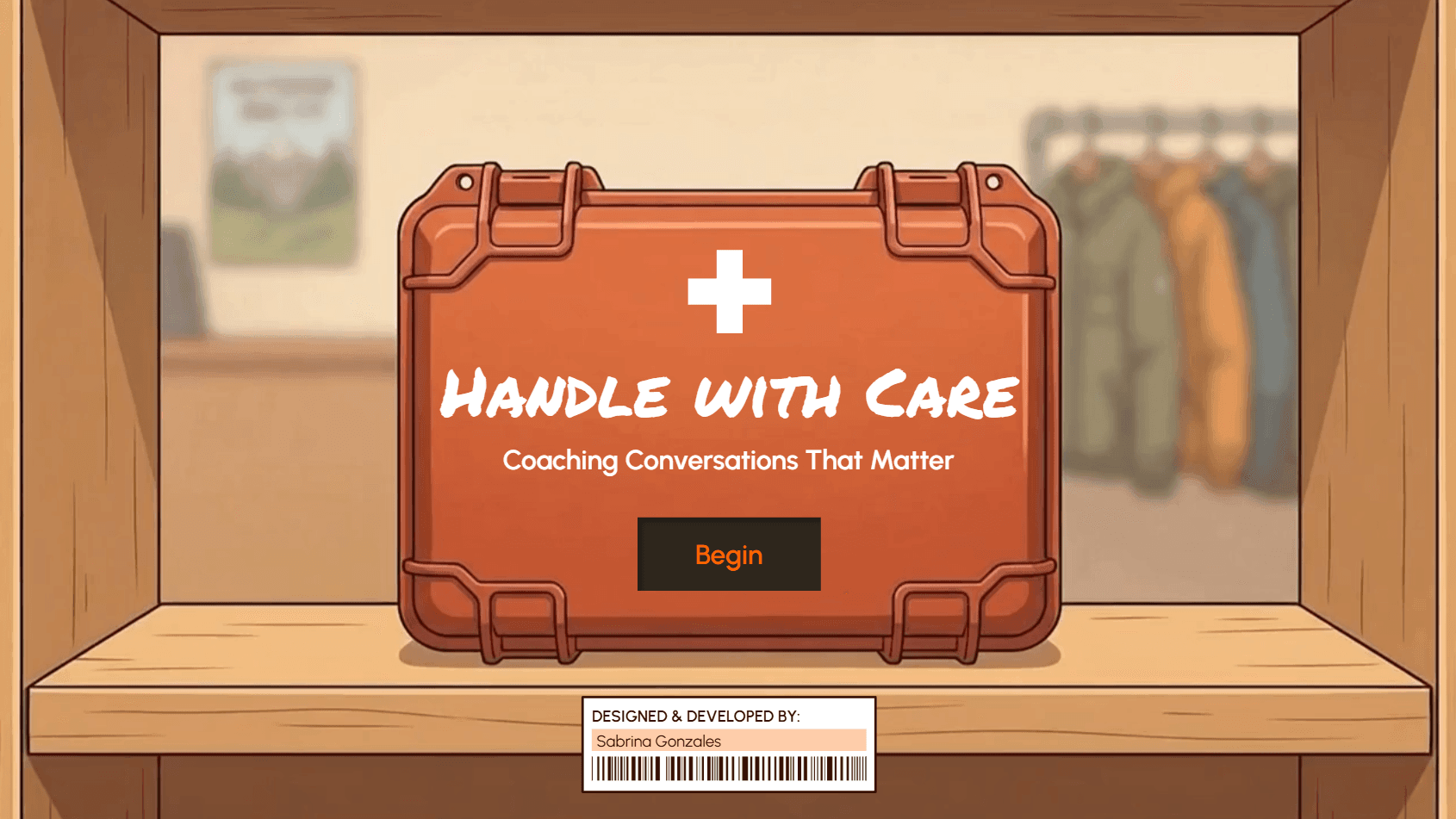 Handle with Care title screen